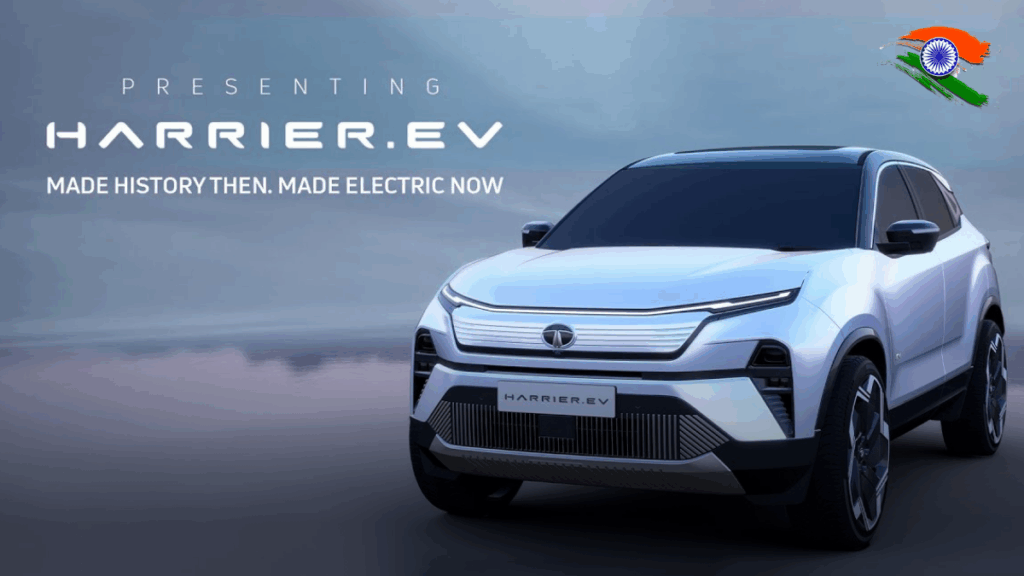 Tata Harrier EV 2025 Launch Date Confirmed – New Features, Powertrain & All-Wheel Drive Revealed