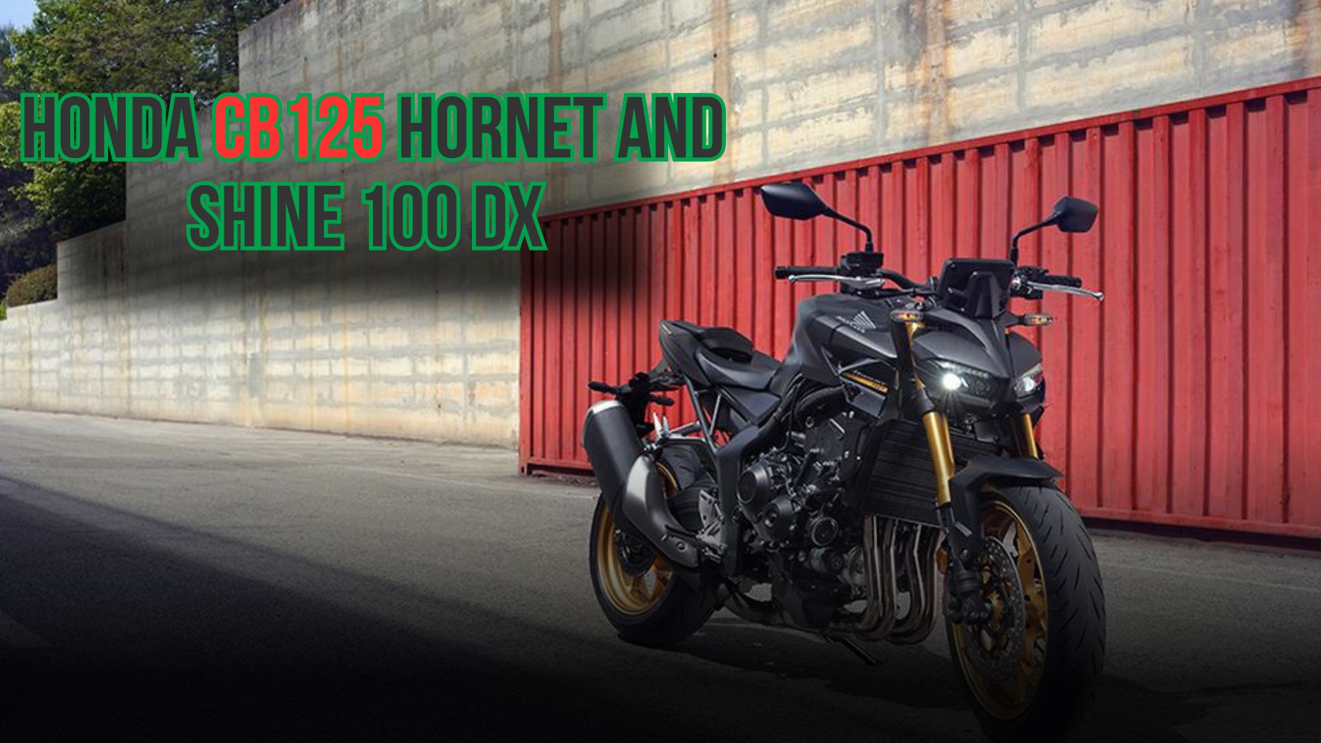 Honda CB125 Hornet and Shine 100 DX Prices Revealed: Full Specifications and Details