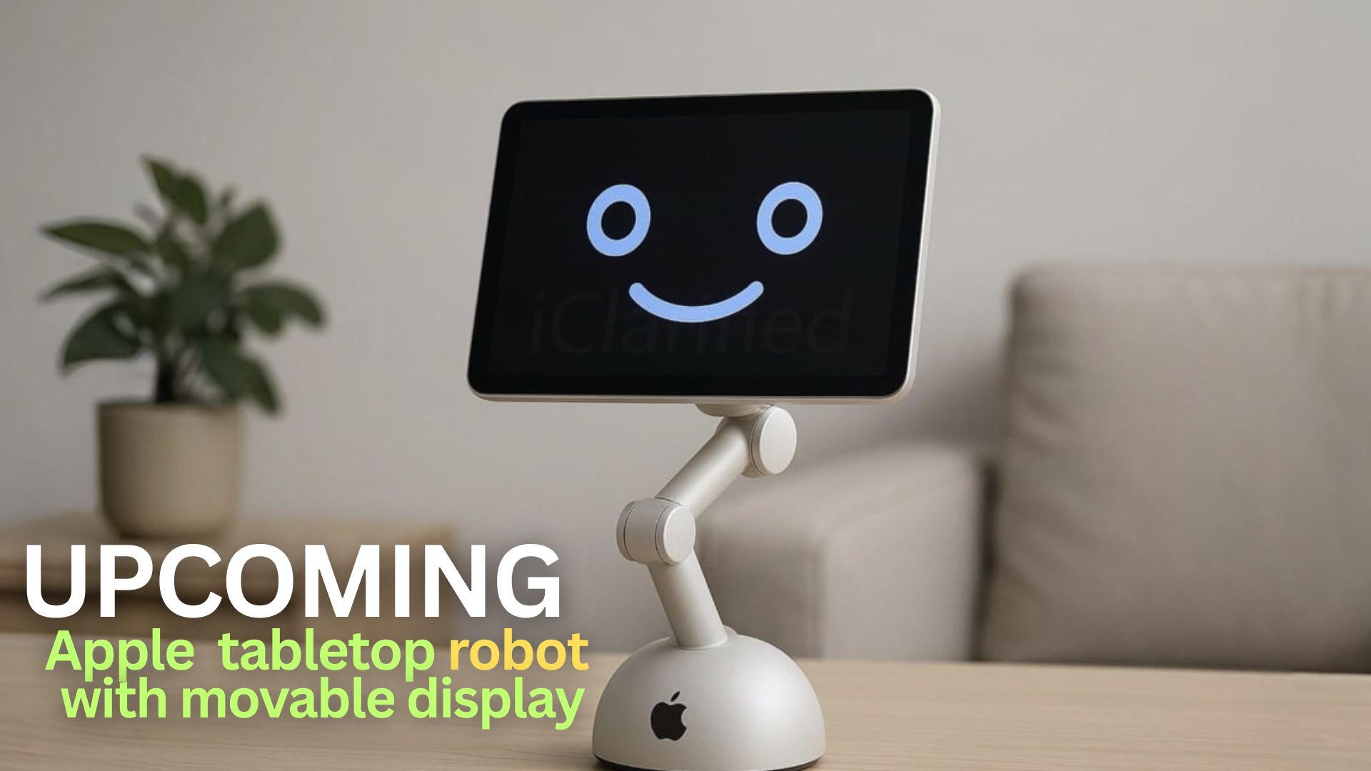 Apple Reportedly Targeting 2027 Launch for Tabletop “Pixar Lamp” Robot with Movable Display and New AI Siri